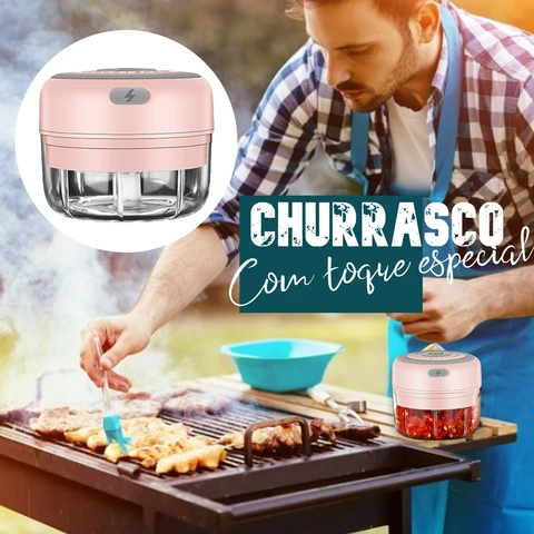 Triturador de Alho Eletrico