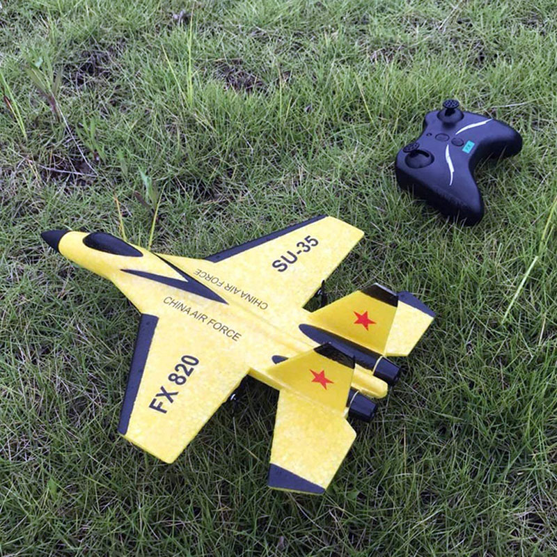 Avião de Controle Remoto – Caça Indestrutível FX SU 35 – Precinhos da Juju